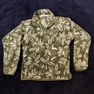 Rare Patagonia Snap T Hawaiian Botanical Like New